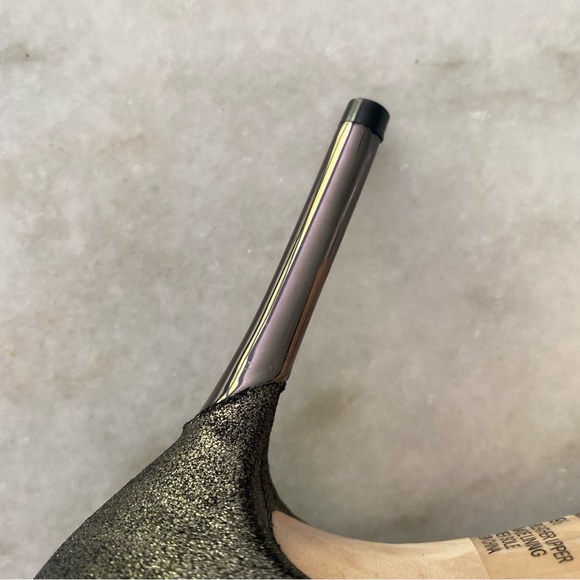 Vince Camuto Imagine Leather Evening Shoes with Metal Heals Size 9.5 - Picture 6 of 8